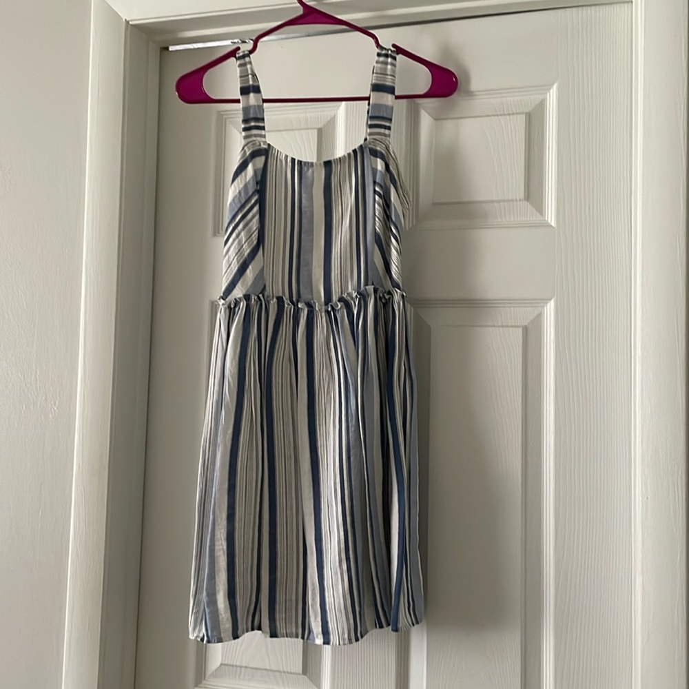Blue striped Alter’d State sundress